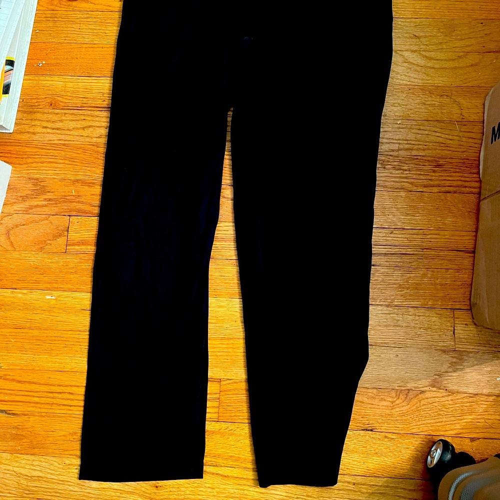 COPY - Black Dress Overall Jumpsuit Size Small